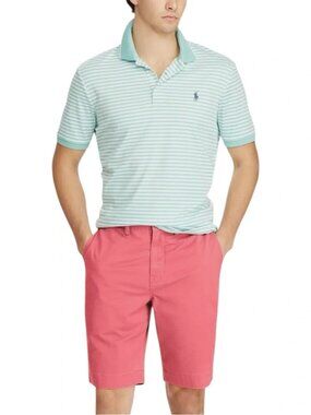 Polo Ralph Lauren Flat Front Classic Chino Shorts Nantucket Red Boys 18 Prep NWT